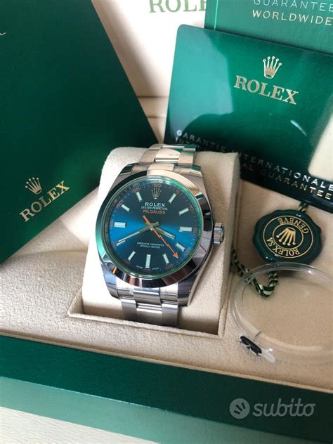 rolex milgauss usato a milano